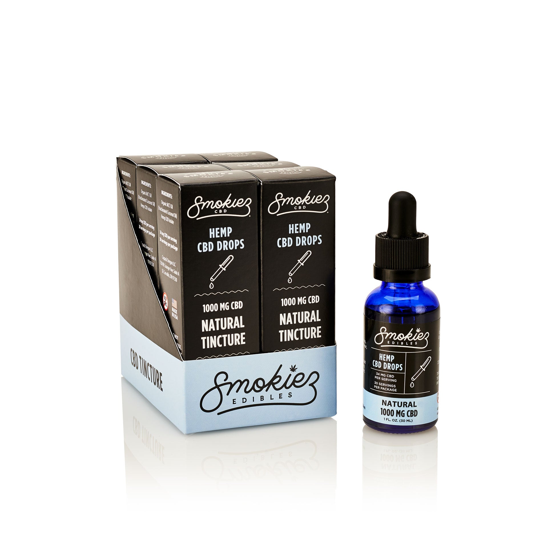 CBD Tincture Display