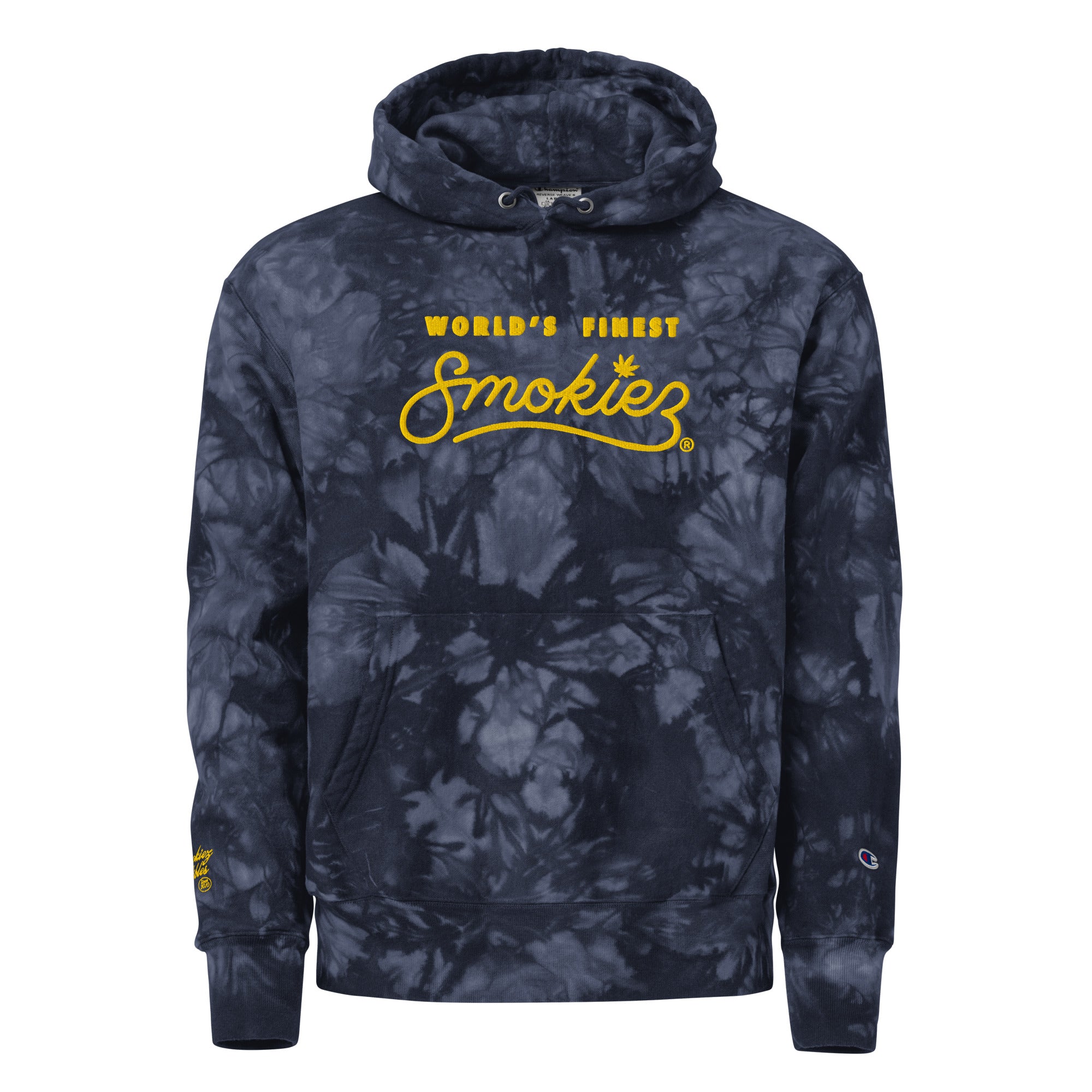 Unisex Champion tie-dye hoodie – Smokiez CBD